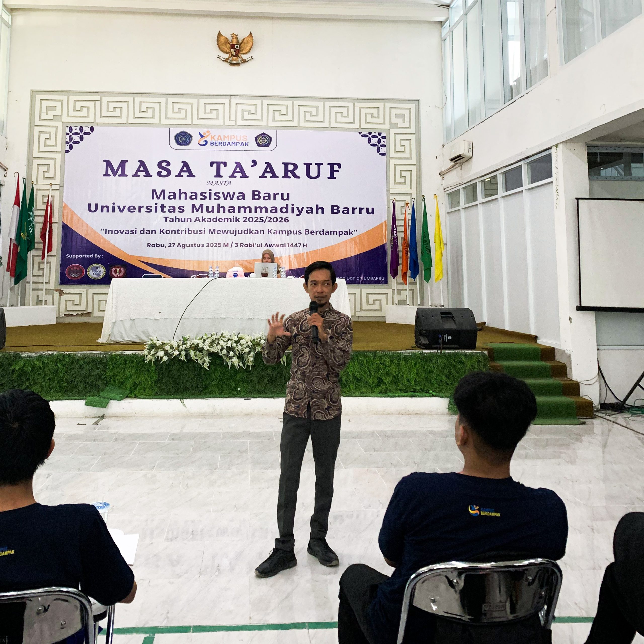 Sosialisasi Program Studi Pendidikan Bahasa Inggris di PKKMB Universitas Muhammadiyah Barru
