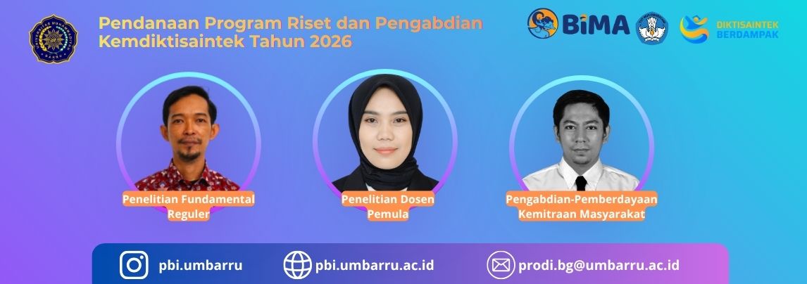 Tiga Dosen Prodi Pendidikan Bahasa Inggris Lolos Pendanaan Program Riset dan Pengabdian Kemdiktisaintek Tahun 2026